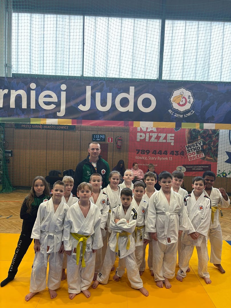 UKS Ippon Kutno z 13 medalami! Świetny występ młodych judoków w Łowiczu